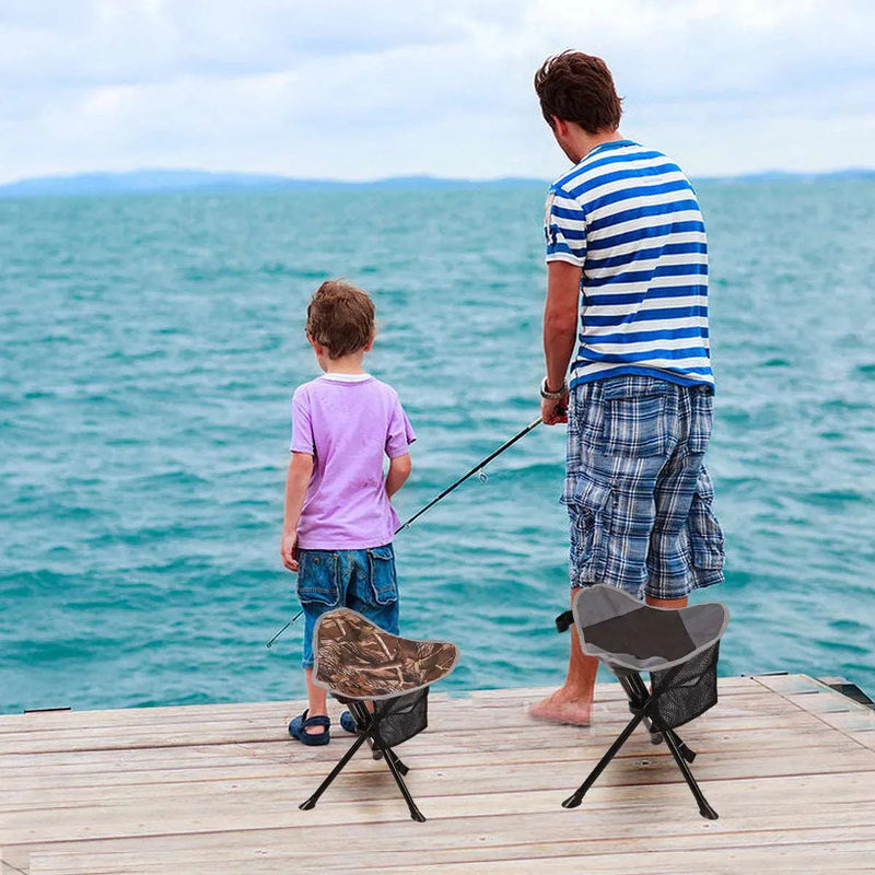 Load image into Gallery viewer, Lightweight 3 Legged Tripod Camp Stool
