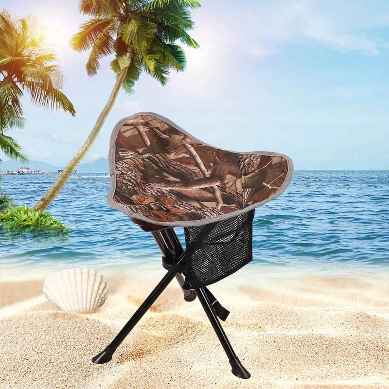 Load image into Gallery viewer, Lightweight 3 Legged Tripod Camp Stool
