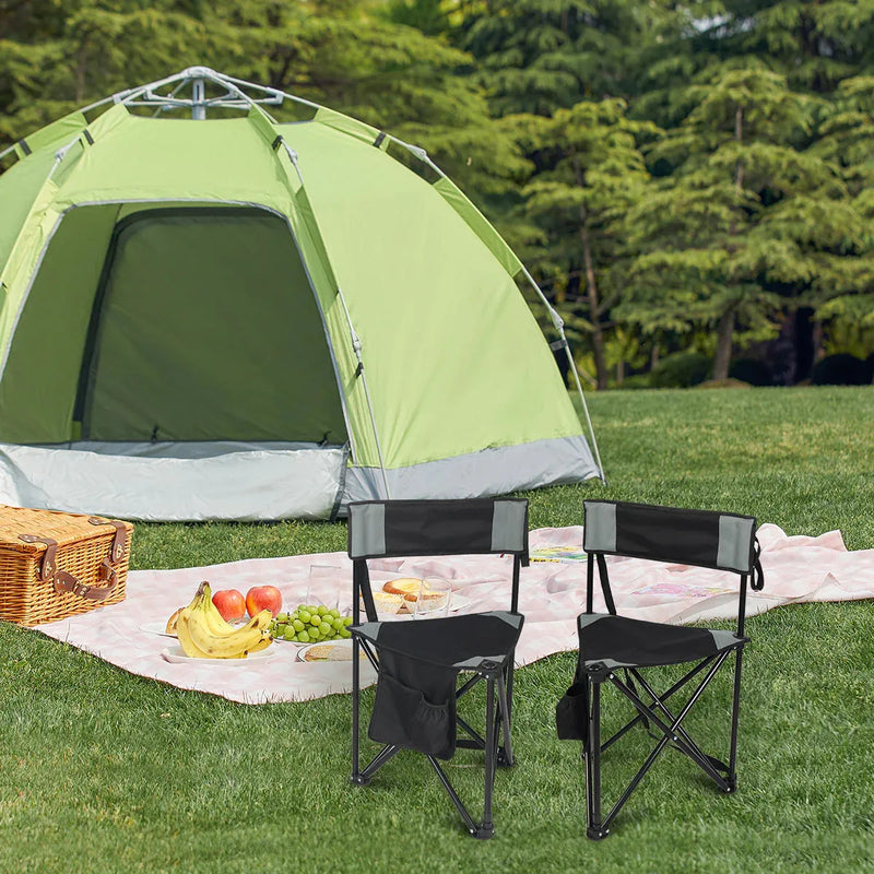 Load image into Gallery viewer, Tripod Camping Chair 2-Pack
