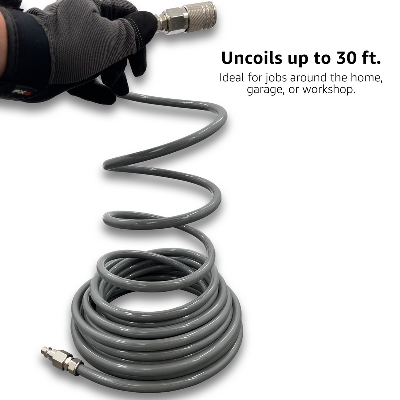 Load image into Gallery viewer, ViperFlow Poly Air Hose Kit - 1/4" x 30 ft.
