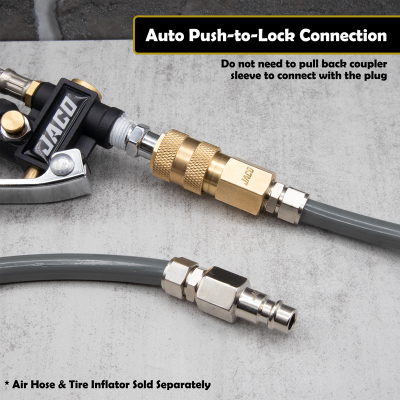Load image into Gallery viewer, Hi-Flo Quick Connect Air Fittings | Plug &amp; Coupler Kit - 1/4" NPT (Set of 12)
