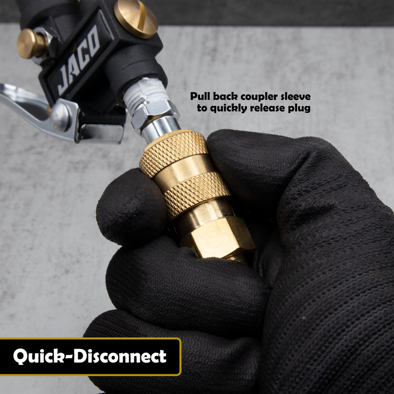 Load image into Gallery viewer, Hi-Flo Quick Connect Air Fittings | Plug &amp; Coupler Kit - 1/4" NPT (Set of 12)
