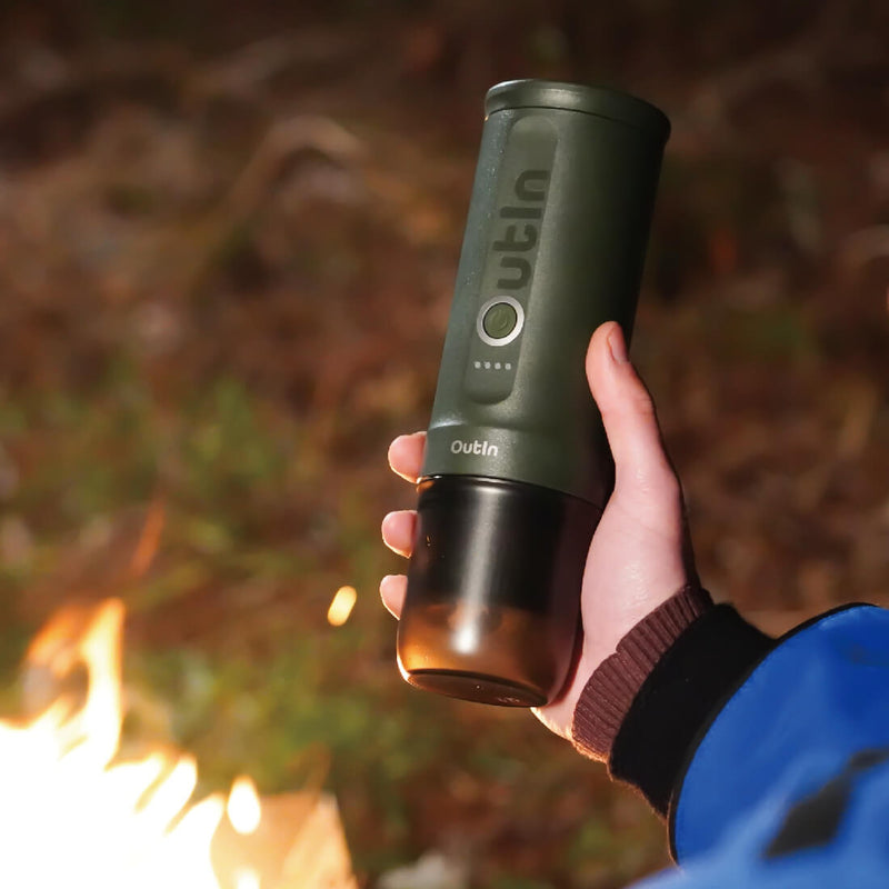 Load image into Gallery viewer, Nano Portable Espresso Machine (Forest Green)
