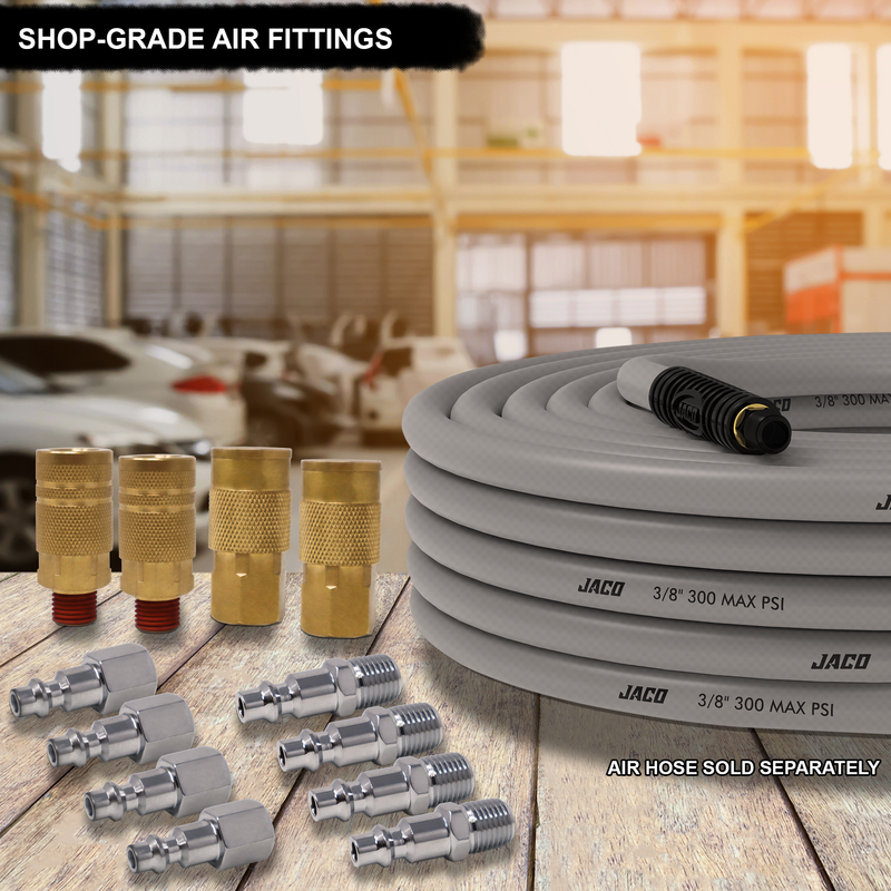 Load image into Gallery viewer, Industrial Quick Connect Air Fittings | Plug &amp; Coupler Kit - 1/4" NPT (Set of 12)
