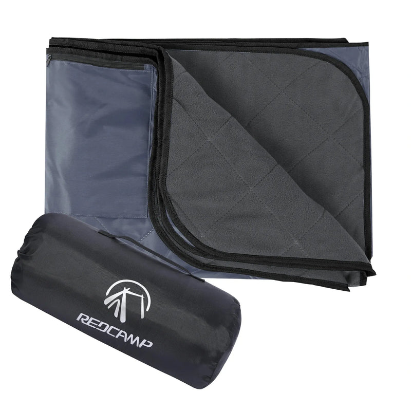 Load image into Gallery viewer, Outdoor Waterproof Blanket with Warm Fleece

