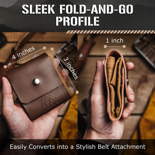 Waxed Canvas Foraging Pouch