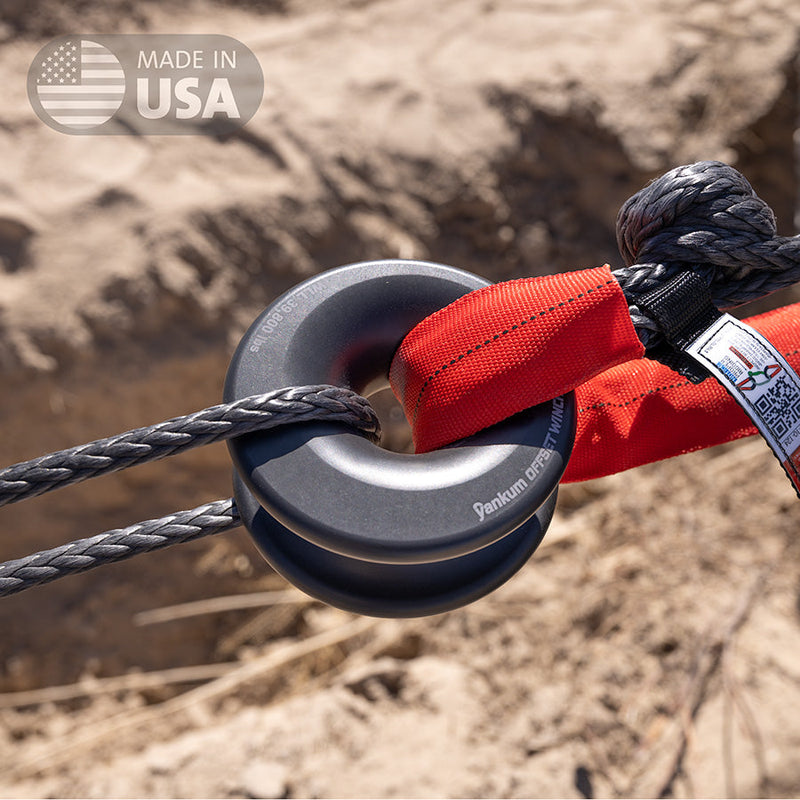 Load image into Gallery viewer, Yankum Ropes Offset Winch Snatch Ring
