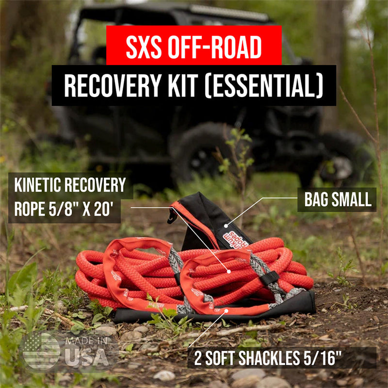 Load image into Gallery viewer, Yankum Ropes SXS Off-Road Recovery Kit
