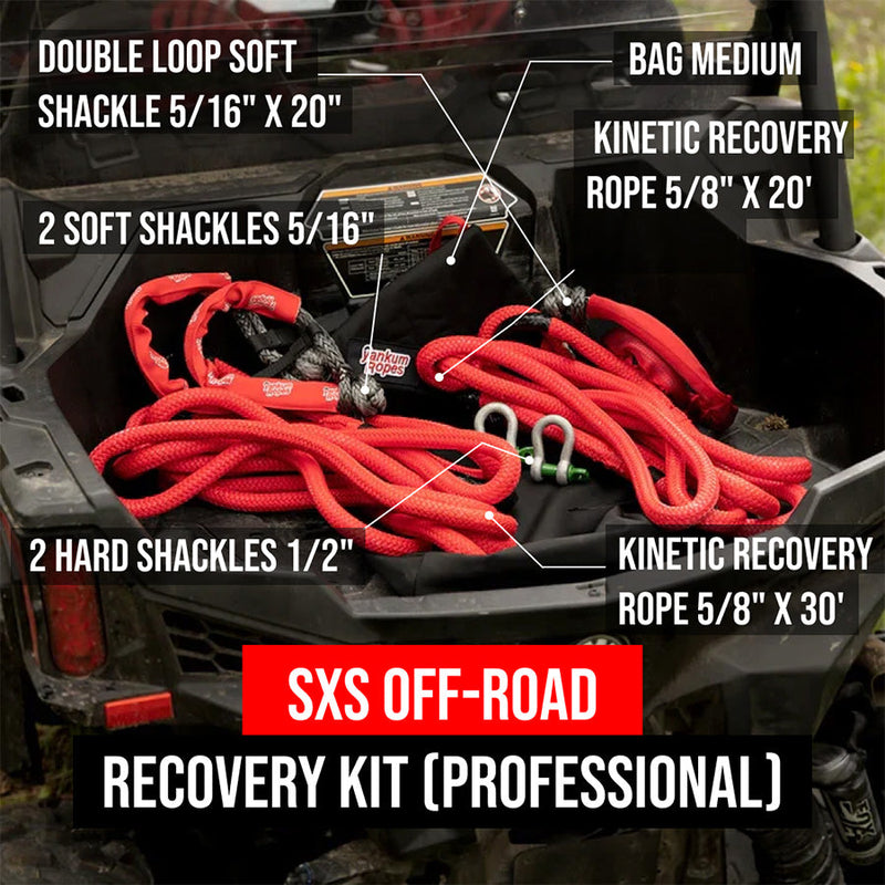 Load image into Gallery viewer, Yankum Ropes SXS Off-Road Recovery Kit
