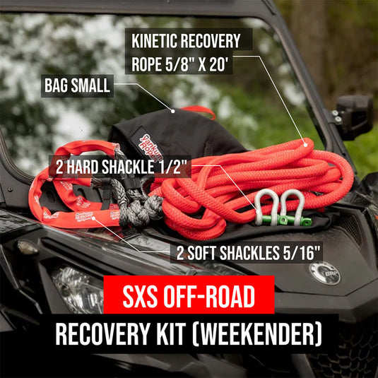 Yankum Ropes SXS Off-Road Recovery Kit