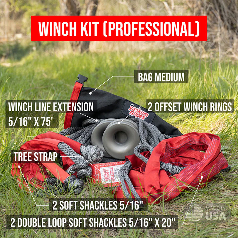 Load image into Gallery viewer, Yankum Ropes SXS Winch Kit
