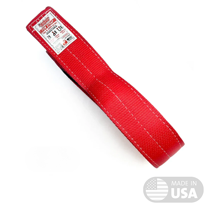 Load image into Gallery viewer, Yankum Ropes 2" Flat Tow Strap "Viper" [WLL 4960/6200/12400 lbs]
