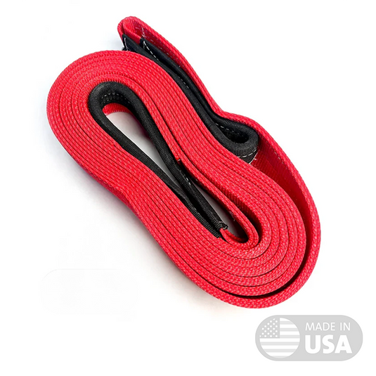 Yankum Ropes 2" Flat Tow Strap "Viper" [WLL 4960/6200/12400 lbs]