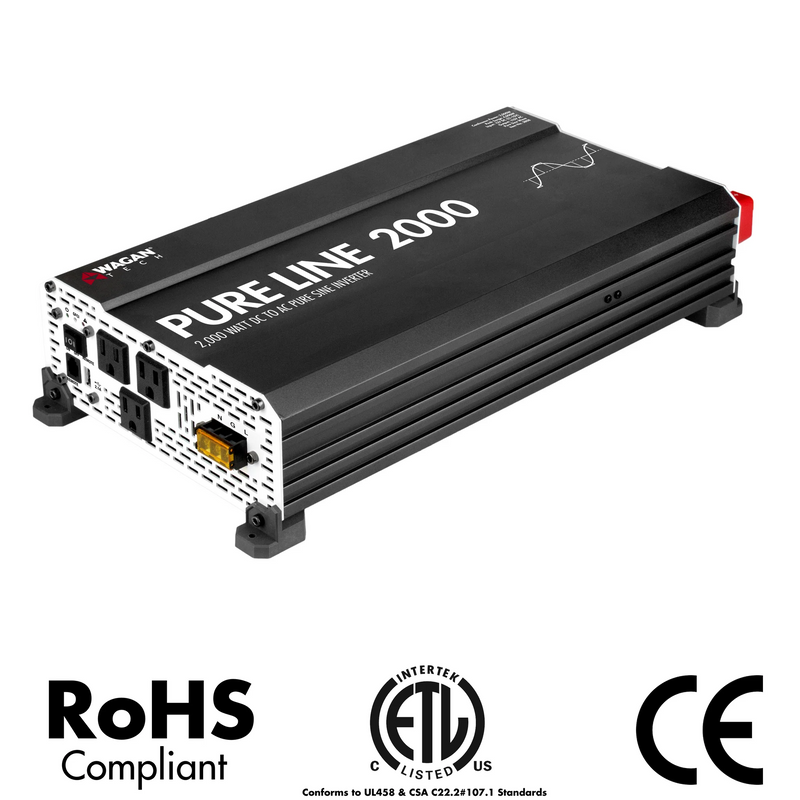 Load image into Gallery viewer, Wagan Pure Line Inverter 2000 Watt (PSW)
